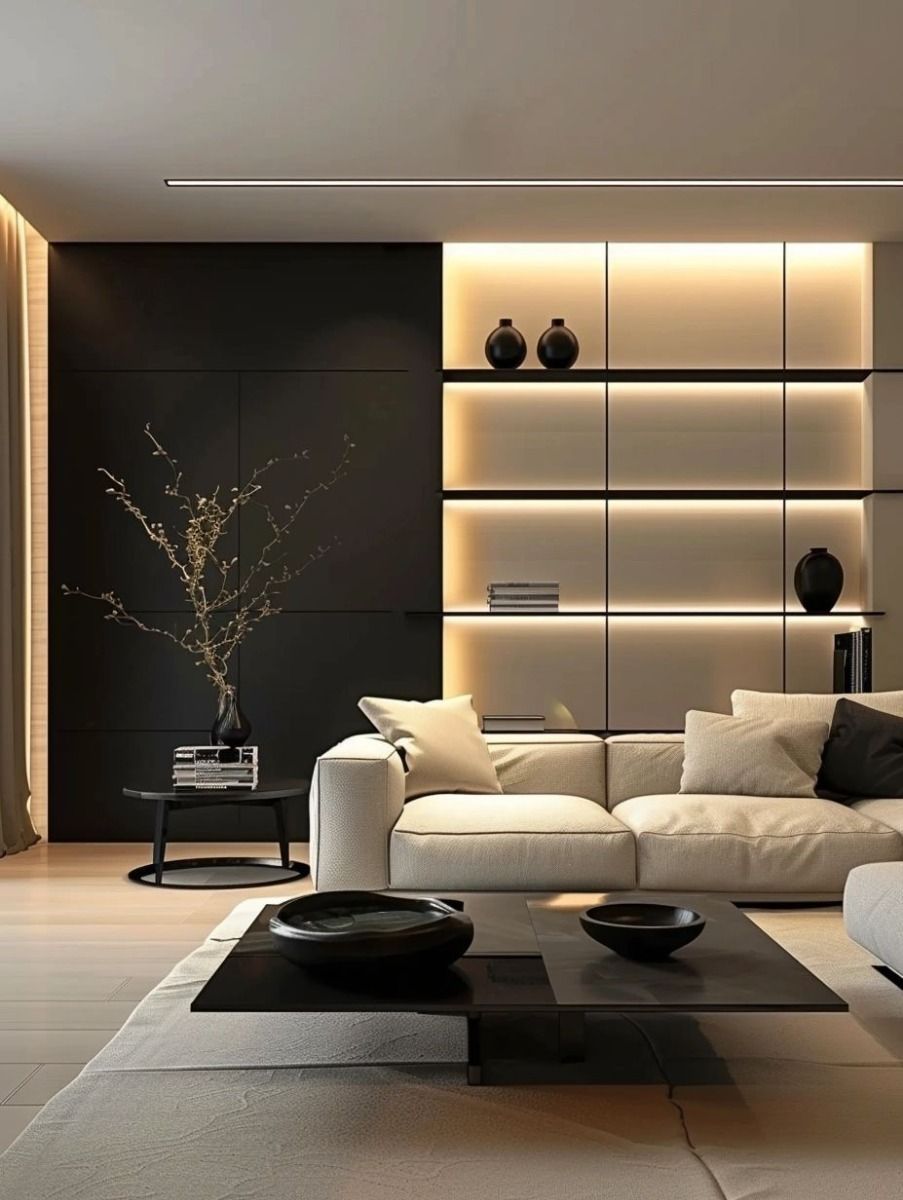 Thoughtfully curated interior space
